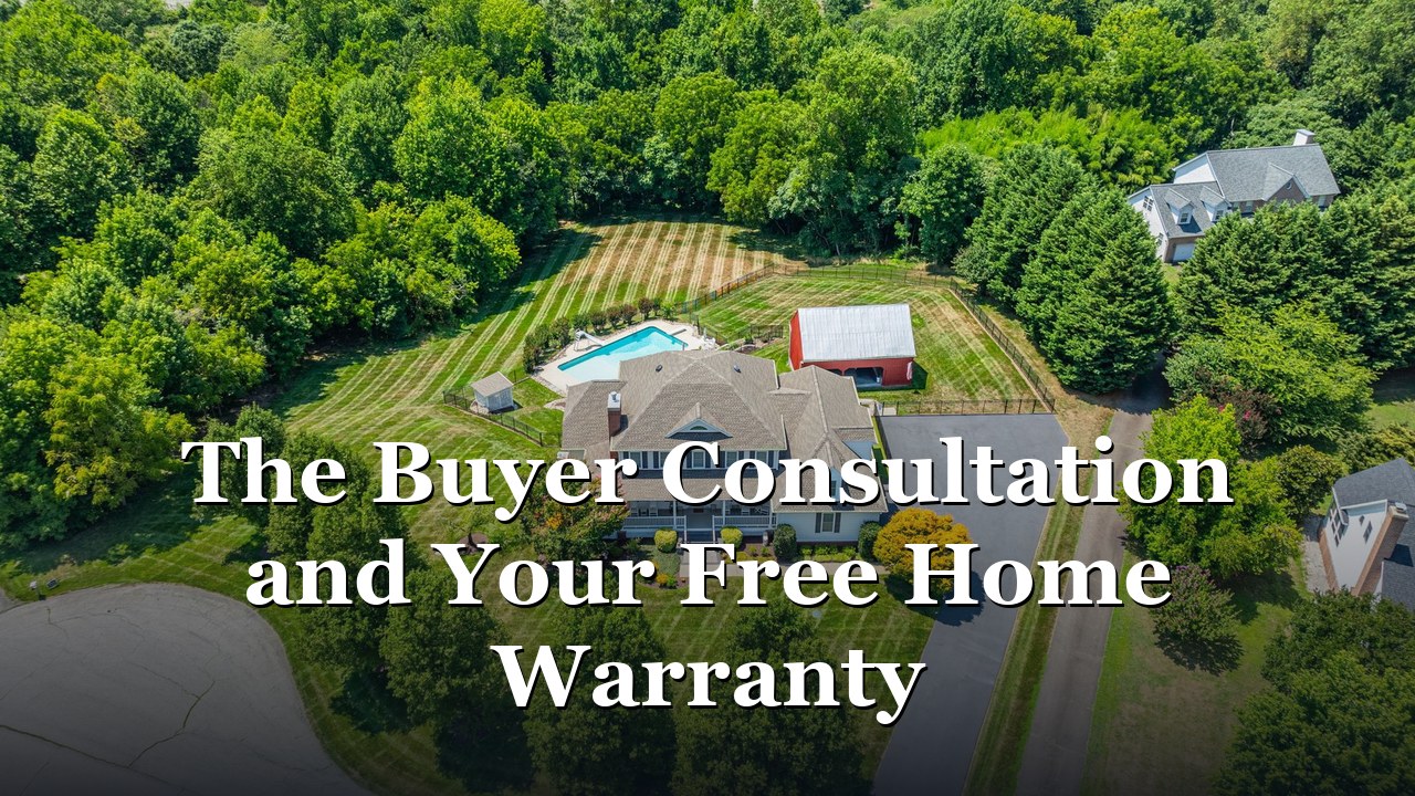 Buyer consultation and complimentary first-year home warranty for Calvert County and Southern Maryland homebuyers