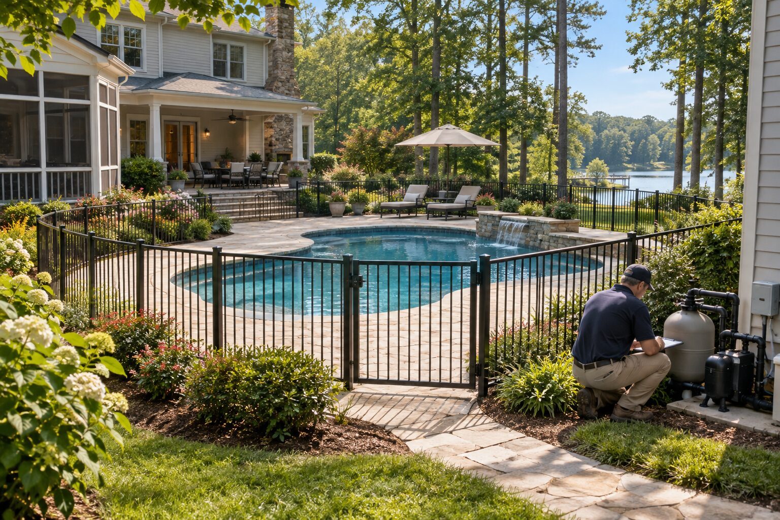 Buying or Selling a Home With a Swimming Pool for Calvert County and Southern Maryland real estate