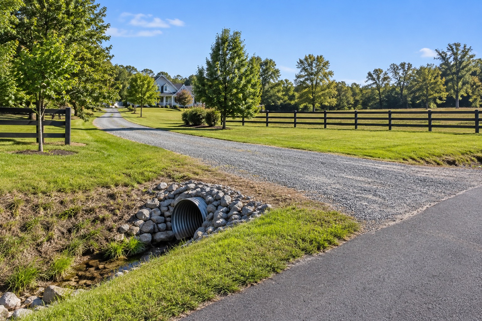 Driveway Culverts, Drainage, and Access Before Closing real estate guide for Southern Maryland buyers and sellers