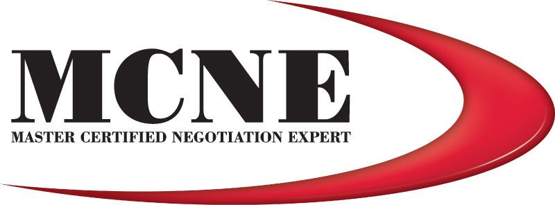 MCNE Master Certified Negotiation Expert designation logo