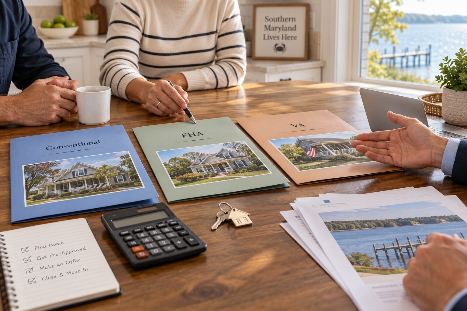 Prequalification, Preapproval, and Conditional Mortgage Approval for Calvert County and Southern Maryland real estate