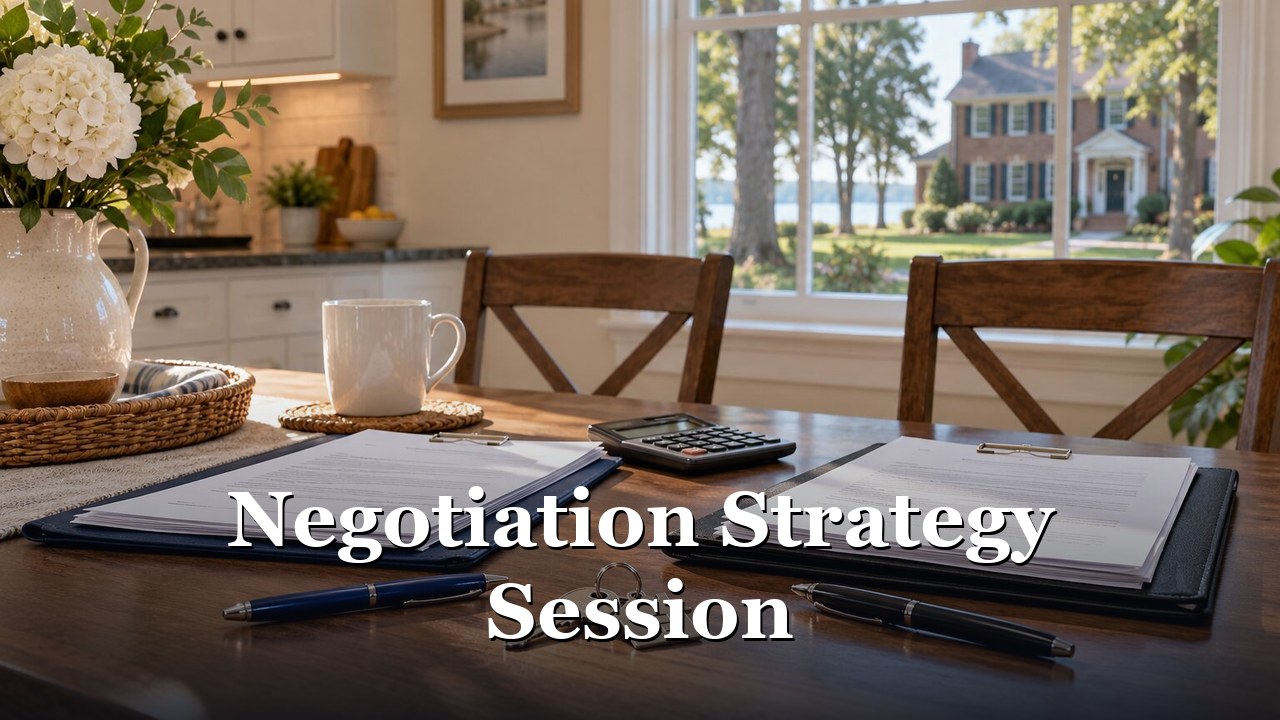 Negotiation strategy session for Calvert County and Southern Maryland home buyers and sellers with a Master Certified Negotiation Expert (MCNE)