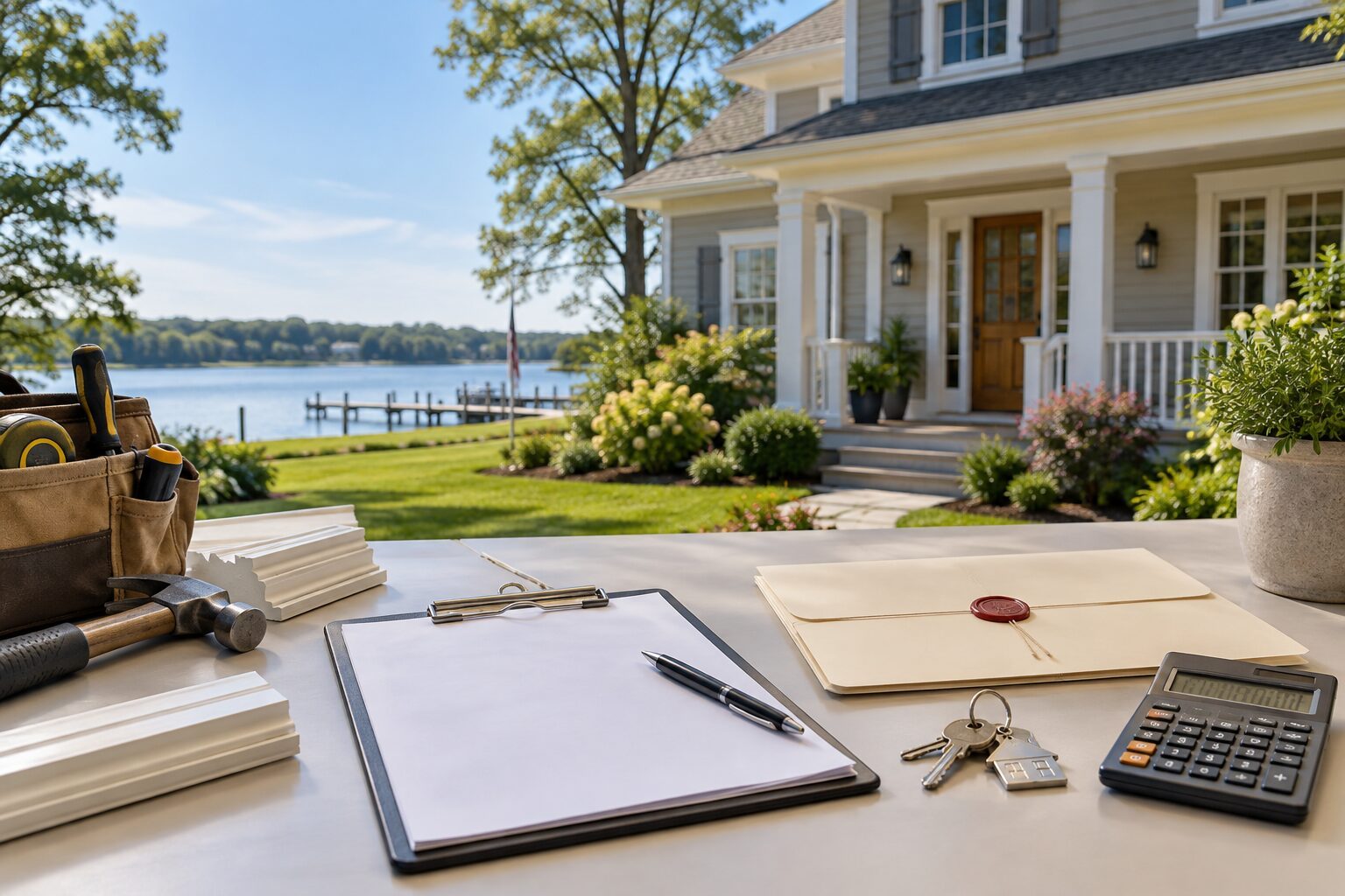Repair Escrows and Holdbacks at Home Closing for Calvert County and Southern Maryland real estate