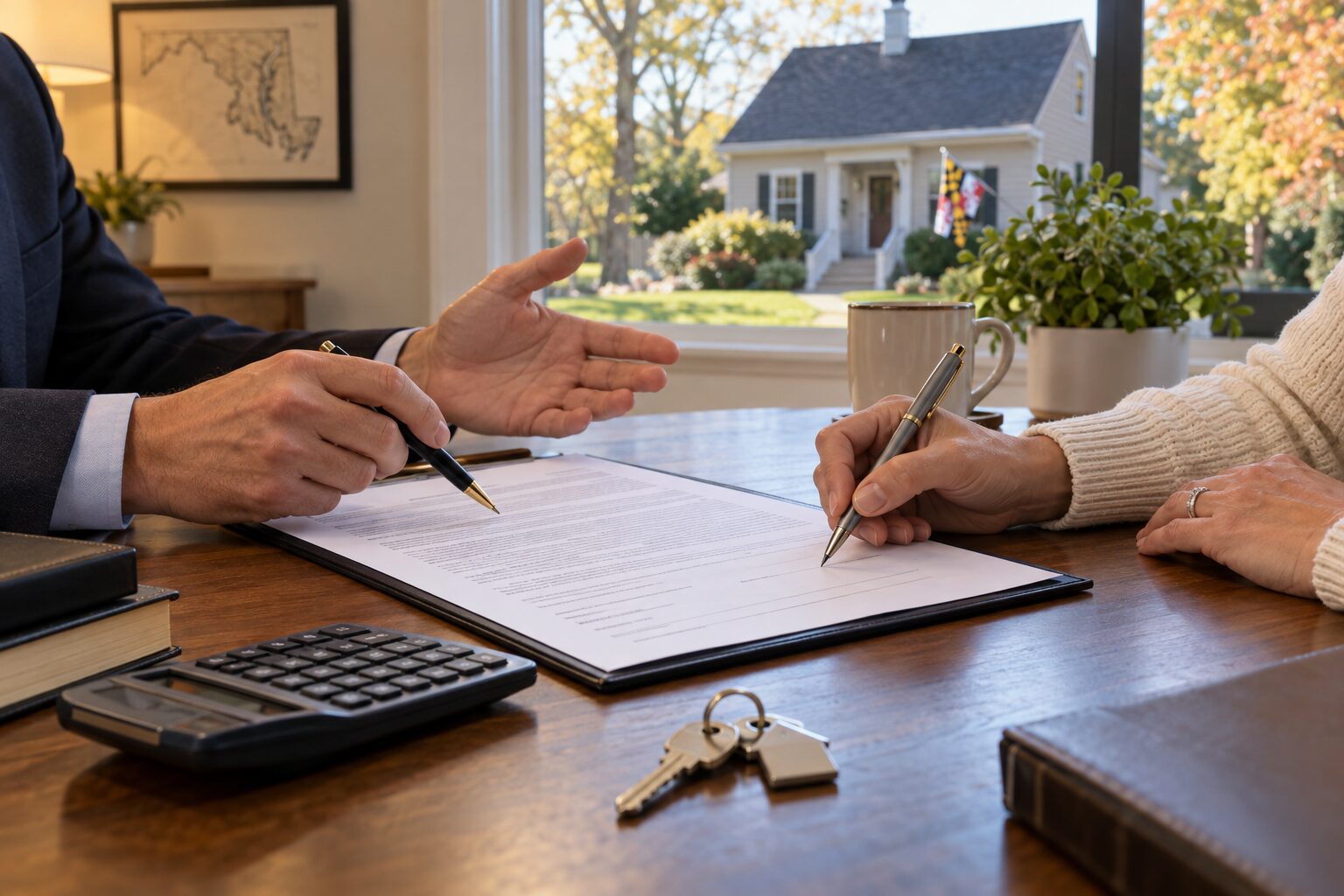 Seller Financing for a Maryland Home Sale for Calvert County and Southern Maryland real estate