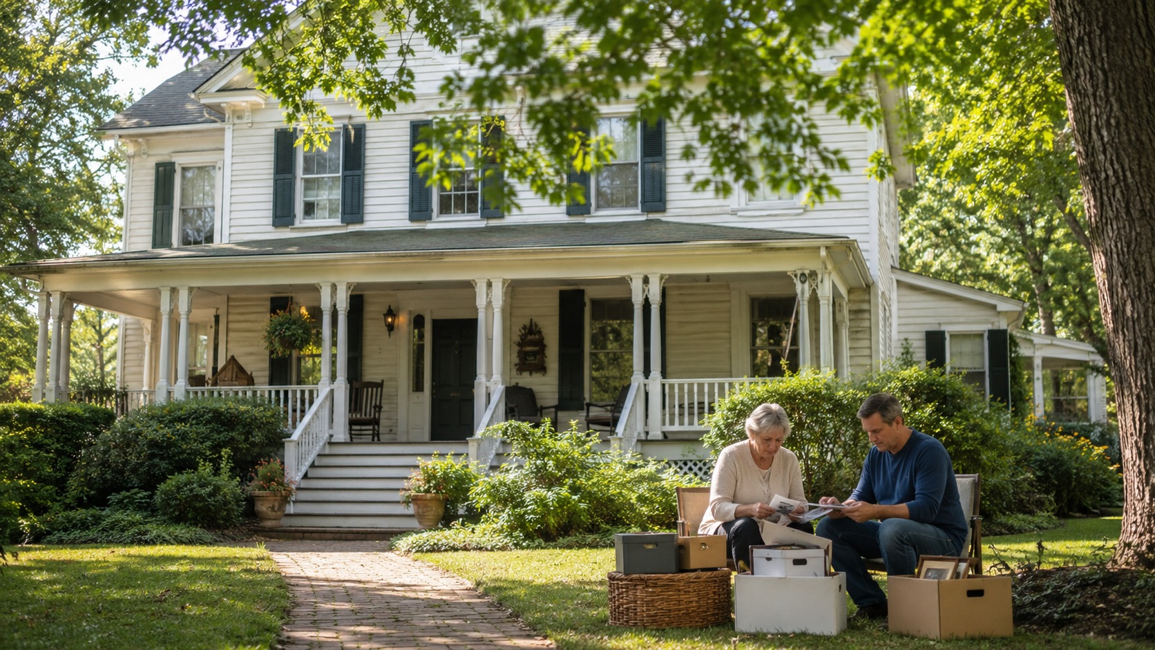 A welcoming Calvert County Maryland home with a family.
