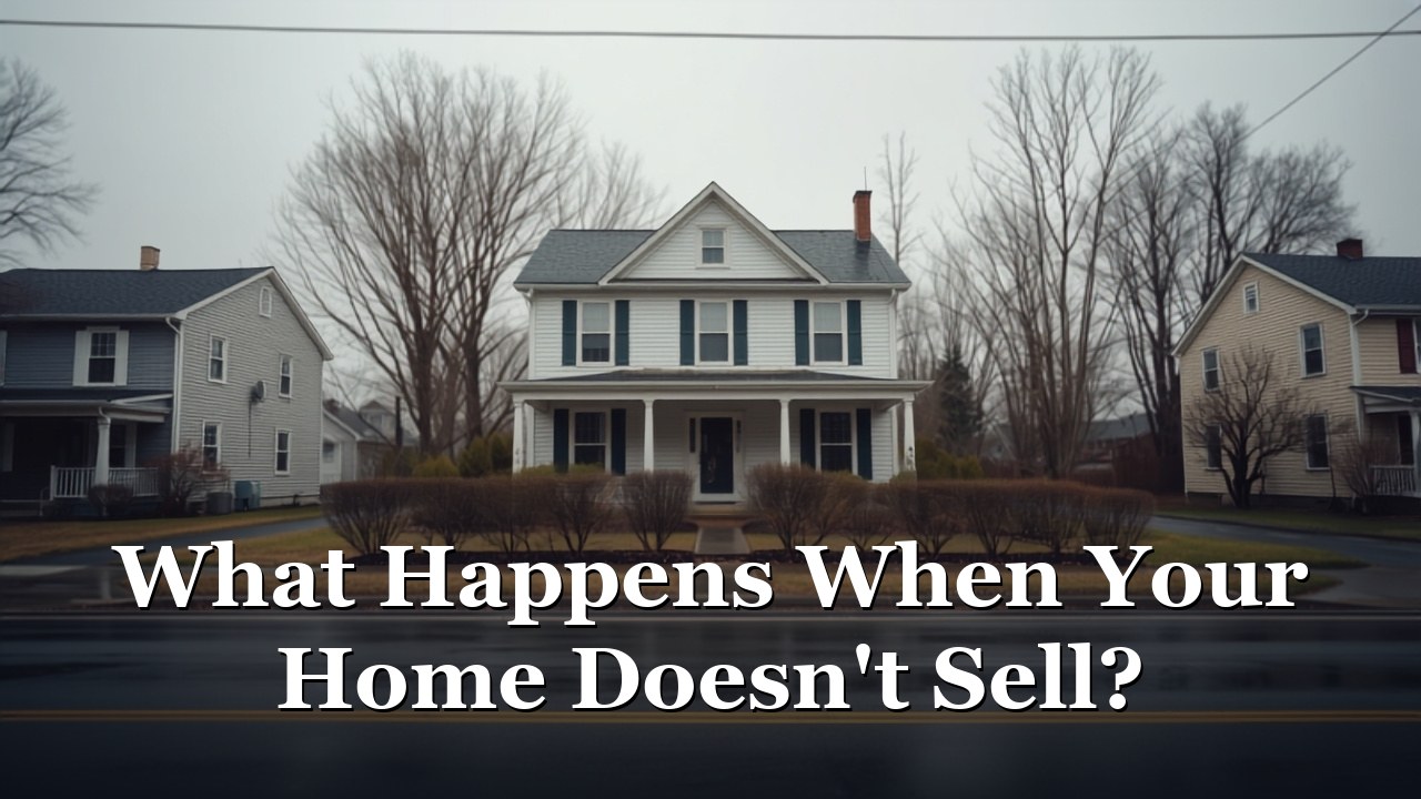 A Prince Frederick Calvert County Maryland home that has not sold, ready for a relaunch strategy.